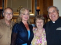 Gail & Jerry with  Father Tom Foster and Audrey